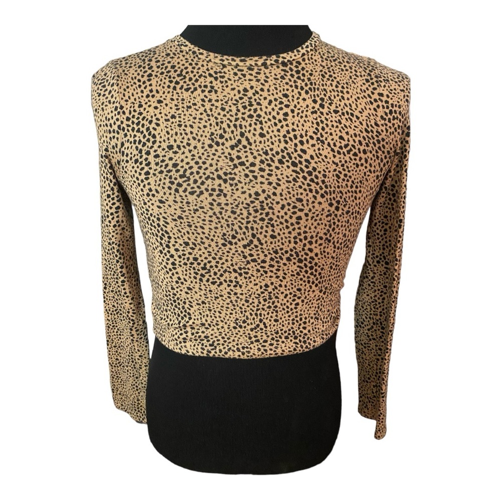 American Eagle Leopard Print Top. Size M